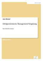 Erfolgsorientierte Management-Vergutung 3838637038 Book Cover