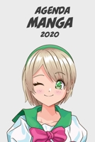 Agenda Manga 2020 [Semanalmente] [6x9]: Anime Manga Calendario Planificador Organizador para la productividad y el uso del tiempo, ni�a ojos verdes 1676279040 Book Cover