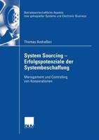 System Sourcing - Erfolgspotenziale Der Systembeschaffung: Management Und Controlling Von Kooperationen 3835003283 Book Cover