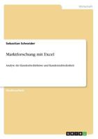 Marktforschung Mit Excel 3656602832 Book Cover