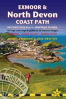 Exmoor & North Devon Coast Path: British Walking Guide: SW Coast Path Part 1 - Minehead to Bude: 68 Large-Scale Maps & Guides to 30 Towns & Villages - Planning, Places to Stay, Places to Eat 1905864868 Book Cover