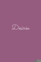 Désirée: notebook with the name on the cover, elegant, discreet, official notebook for notes, dot grid notebook, B0849YXDMC Book Cover