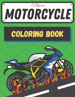 Motorcycle Coloring Book: For Kids Cool Bikes For Learning Dirt Vintage Cycles Bike Clothes B08RH7WP2B Book Cover