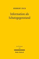 Information ALS Schutzgegenstand 3161518934 Book Cover
