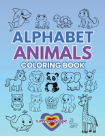 Alphabet Animals Coloring Book 1735957275 Book Cover