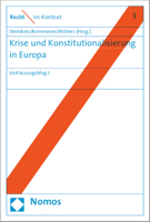 Krise Und Konstitutionalisierung in Europa: Verfassungsblog I 3848711834 Book Cover