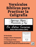 Versículos Bíblicos para Practicar la Caligrafía: Esperanza, Alegría, Misericordia y Paz En Letra Cursiva (Spanish Edition) 1968358080 Book Cover