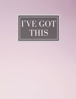 I've got this: Purple Pineapple: Inspirational Quote Workout Log Book 1655396277 Book Cover