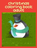 Christmas Coloring Book Adult: The Really Best Relaxing Colouring Book For Children (Big Animals) 1675699674 Book Cover