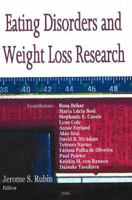 Eating Disorders and Weight Loss Research 1600213340 Book Cover