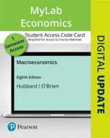 Mylab Economics with Pearson Etext -- Access Card -- For Macroeconomics 0135801281 Book Cover