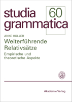 Weiterfuhrende Relativsatze 3050041358 Book Cover