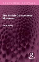 The British Co-operative Movement 1032800844 Book Cover