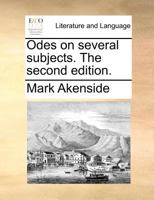 Odes on Several Subjects (Classic Reprint) 1340354993 Book Cover