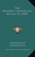 The Harvard Theological Review V2 1165762234 Book Cover