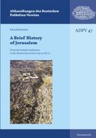 A Brief History of Jerusalem: From the Earliest Settlement to the Destruction of the City in Ad 70 (Abhandlungen Des Deutschen Palastina-Vereins) 3447107820 Book Cover