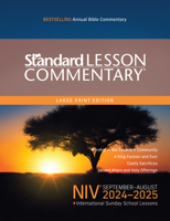 Niv(r) Standard Lesson Commentary(r) Large Print Edition 2024-2025 083078666X Book Cover