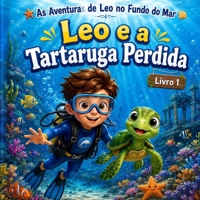 Léo e a tartaruga perdida.: As aventuras de Léo no fundo do mar. (Portuguese Edition) B0HGL8B6NG Book Cover