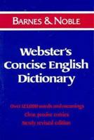 Webster's Concise English Dictionary 0880297735 Book Cover