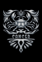 Cancer: Medium Size Notebook with Lined Interior and Daily Entry Ideal for Organization, Taking Notes, Journal, Diary 1660479622 Book Cover