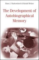 The Development Of Autobiographical Memory 1848720203 Book Cover