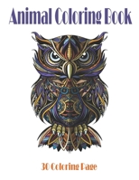 Animal Coloring Book: Lovely animals coloring books - mosaic coloring bookAnimal Mandala Coloring Book - Background for Anxiety Relief - Relaxation ... lions , Elephants, Horses, Dogs, Cats, and B084GHM9SS Book Cover