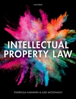 Intellectual Property Law 0198747691 Book Cover