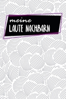 Laute Nachbarn Journal: Dokumentiere alle Vorkommnisse - Logbuch f�r L�rmbel�stigung - 120 Seiten - A5 - Mach der Nerverei ein Ende - zum Ausf�llen - Motiv: Abstrakte Muscheln 1655718452 Book Cover