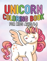 Unicorn Coloring Book for Kids Ages 4-8: A Beautiful collection of 55 Unicorns Illustrations for hours of fun! 1695596870 Book Cover