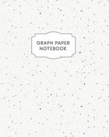 Graph Paper Notebook: Speckle Pattern Math Composition Book Quad Ruled 4 x 4 (.25) Squares Graphing Paper Large, 8 x 10 in 172272787X Book Cover