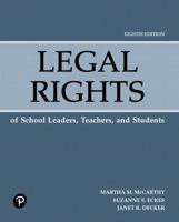 Legal Rights of School Leaders, Teachers, and Students 0134997530 Book Cover