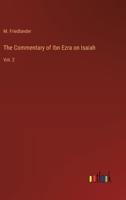The Commentary of Ibn Ezra on Isaiah: Vol. 2 3368173391 Book Cover