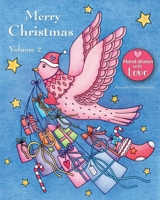 Merry Christmas - Volume 2: a beautiful Christmas Adult Coloring Book for Relaxation 1728817242 Book Cover