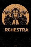 Orchestra Planner: Gorilla Orchestra Music Calendar 2020 - 6 x 9 inch 120 pages gift 1658988868 Book Cover