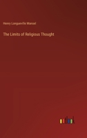 The Limits of Religious Thought 3385238501 Book Cover