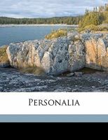 Personalia 1347220941 Book Cover