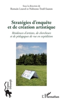 Stratégies d'enquête et de création artistique (Espaces Discursifs) (French Edition) 2343051402 Book Cover
