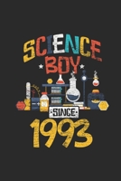 Science Boy Since 1993: Graph Ruled Notebook - Journal For Scientist And Student Lab 1692769685 Book Cover