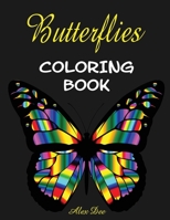 Coloring Book: Butterflies 1520885296 Book Cover