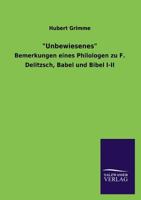 Unbewiesenes 3846042412 Book Cover