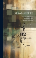 Gesammelte: Mathemathische Werke 1022149105 Book Cover
