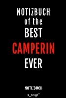 Notizbuch f�r Camperin: Originelle Geschenk-Idee [120 Seiten kariertes blanko Papier] 1710037407 Book Cover