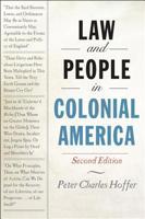 Law and People in Colonial America 080185816X Book Cover