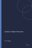 Quality in Higher Education 9460916821 Book Cover