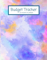 Budget Tracker: Budget Planner/Expense Organizer For Financial Tracking - 56 Pages – 8.5 x 11 (24 Month Bill Organizer, Notebook, Journal) 1673306543 Book Cover