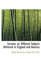 Sermons on Different Subjects. 1104465760 Book Cover