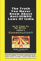 The Truth You Never Knew About Anti-HINDU Laws Of India B09X5Q1SBT Book Cover