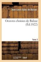 Oeuvres Choisies de Balzac T01 2011938368 Book Cover