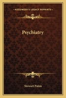 Psychiatry 1377643956 Book Cover