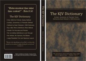 The KJV Dictionary 0615351778 Book Cover